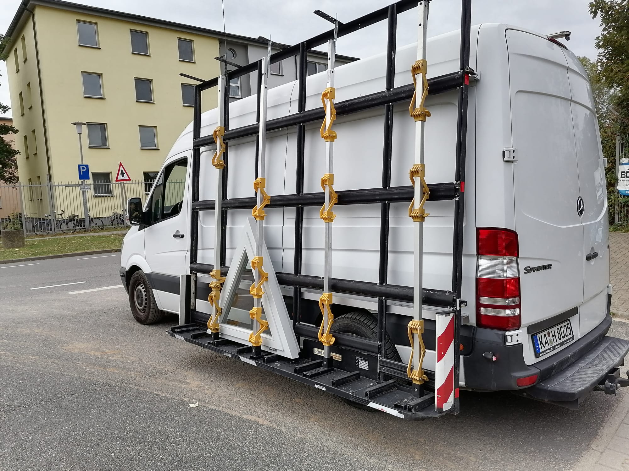 Handwerker bei der Arbeit